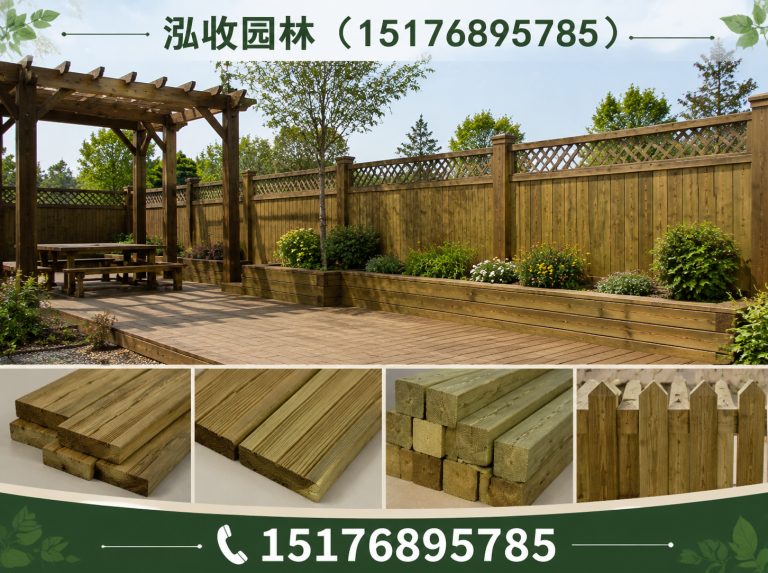 大同塑木地板展示图