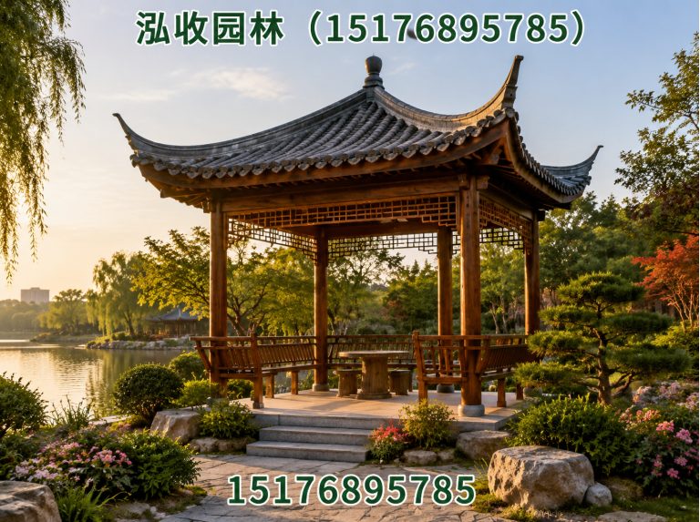 大同京津冀防腐木工程展示图